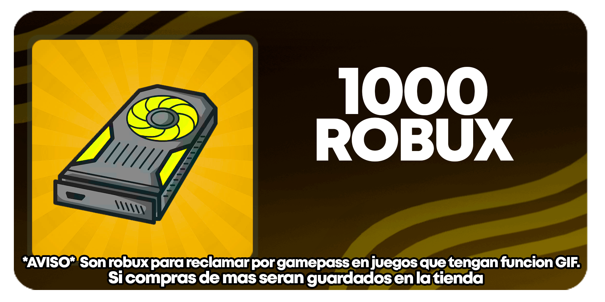 1000 Robux