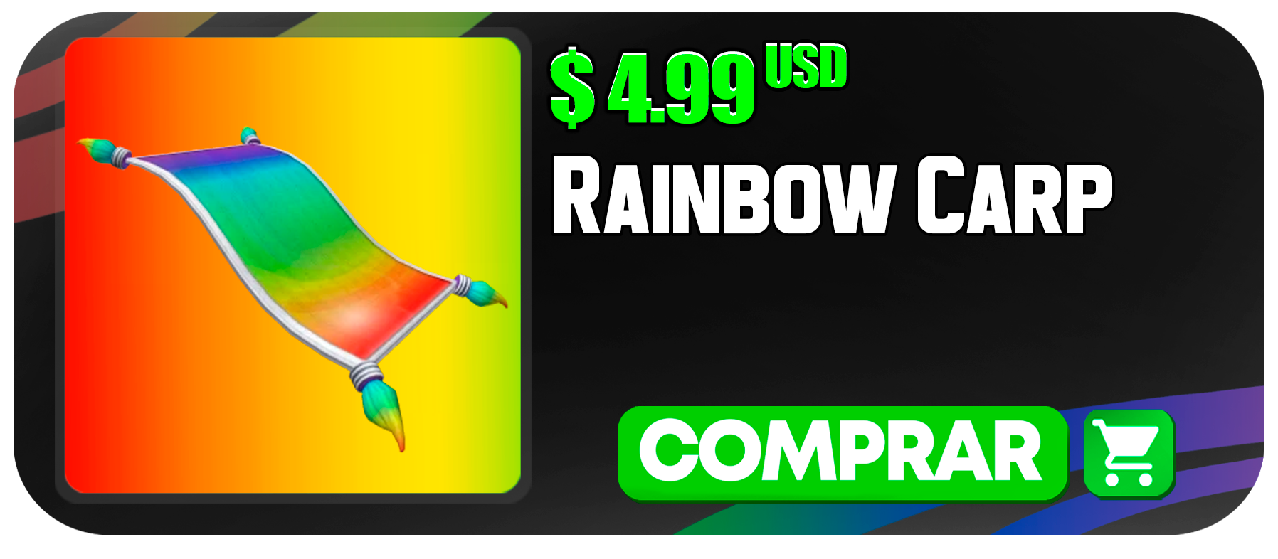 Rainbow Carp