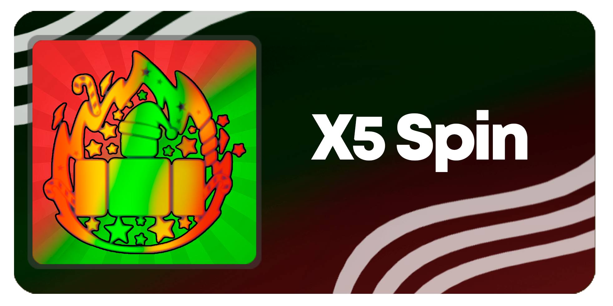 x5 Spin Festive